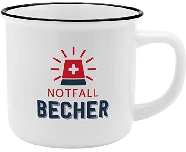 Tasse Becher Kaffeetasse Bürotasse Lieblingsbecher Sheepworld Notfall 46975