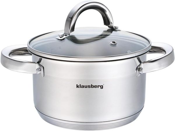 Klausberg Klausberg Topf mit Deckel 12cm 0,5l 41161