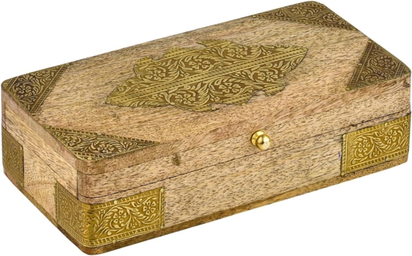 Marrakesch Orient & Mediterran Interior Schmuckkasten Orientalische Deko Schatulle Aufbewahrungsbox Box Hayah (1 St)