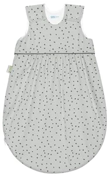 Odenwälder Coolmax-Schlafsack Timmi cool TOP, Dancing Dots Urban Grey, 90