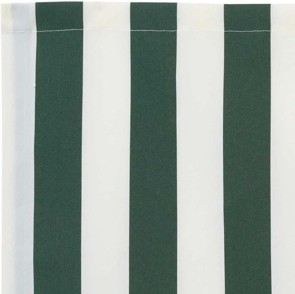 vidaXL Markisenschürzen-Ersatz Grün und Weiß 480 x 20 cm Polyester 42000811 Bild 8