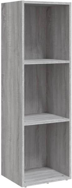 vidaXL Bücherschrank/TV-Schrank Grau Sonoma 36x30x114 cm Holzwerkstoff 826656