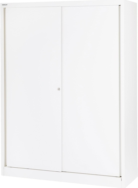 Bisley ECO Schiebetürenschrank ECO 696 verkehrsweiß - 67,240 kg Bild 5
