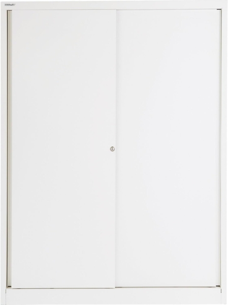 Bisley ECO Schiebetürenschrank ECO 696 verkehrsweiß - 67,240 kg Bild 4