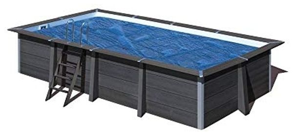 Solarplanen für Composite-Pools - 400 µ 6,06 x 3,26 x 1,24 m