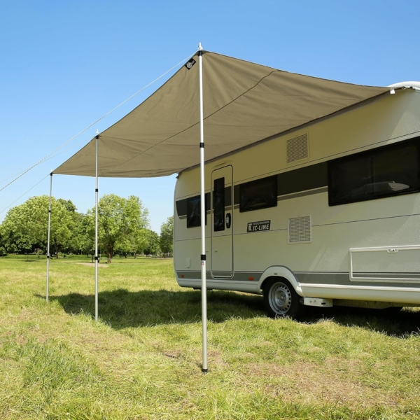 yourGEAR Sonnensegel your GEAR Caravan Tarp TC 450 x 240 - Wohnwagen Baumwoll-Sonnensegel