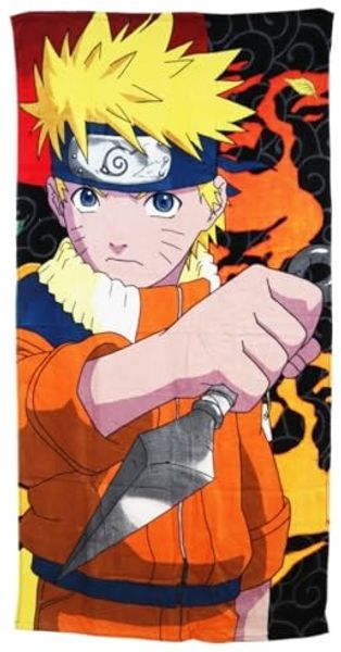 Naruto Strandtuch Anime Naruto Shippuden Badetuch XL 70x140 100% Baumwolle
