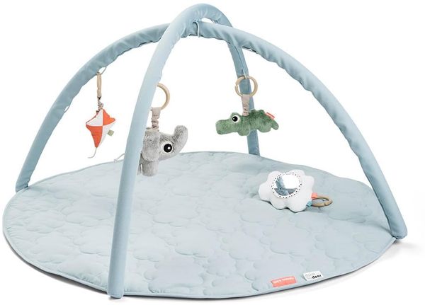 Done By Deer Spielteppich - Playground - Blue Blau