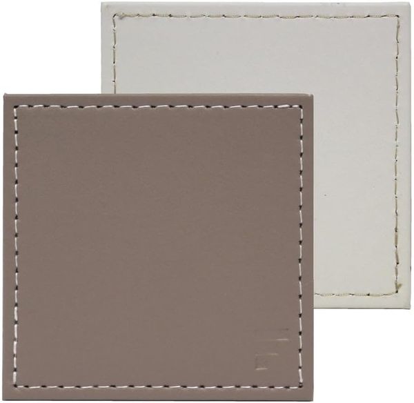 Untersetzer-Set, FREEFORM 4 teilig LBH 10x10x. 50 cm braun