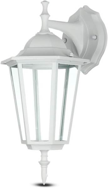 Wandleuchte, Außenleuchte, Aluminium, weiß, IP44