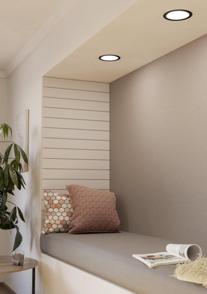 Eglo 99158 Einbauleuchte FUEVA 5 schwarz rund Ø:16,6cm 4000K Bild 2