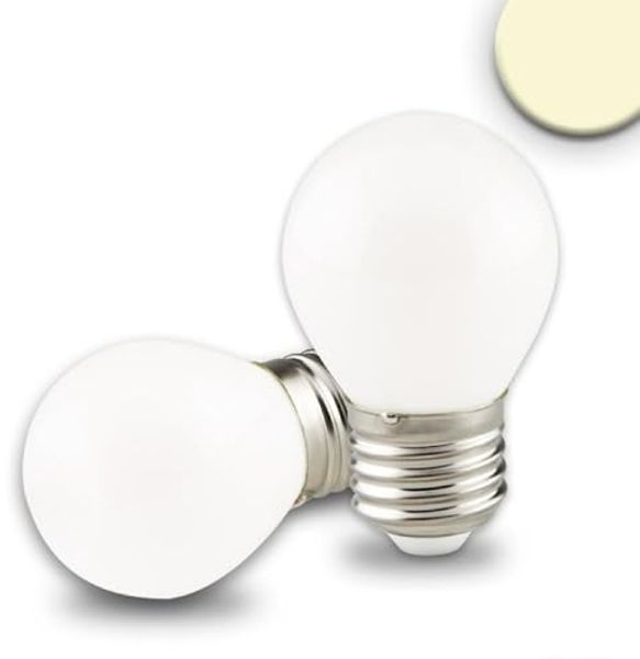 ISOLED E27 LED Illu, 4W, milky, warmweiß, dimmbar