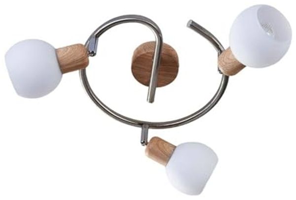 Lindby Deckenstrahler Svenka, Glas IP20, 3 x 4,5 W LED