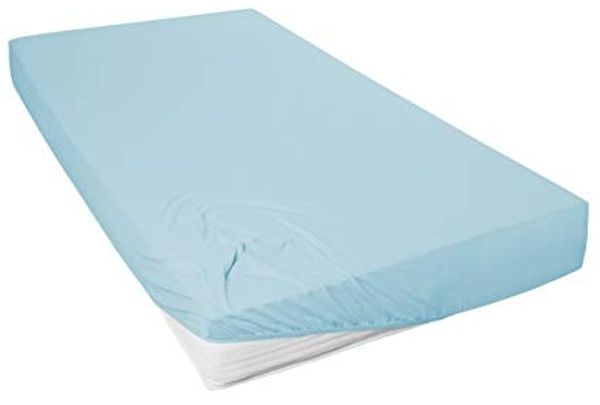 Vario Jersey-Spannbetttuch lagune, 150 x 200 cm