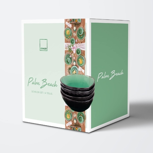 SÄNGER Schalen Set Palm Beach 4 teilig Bild 3