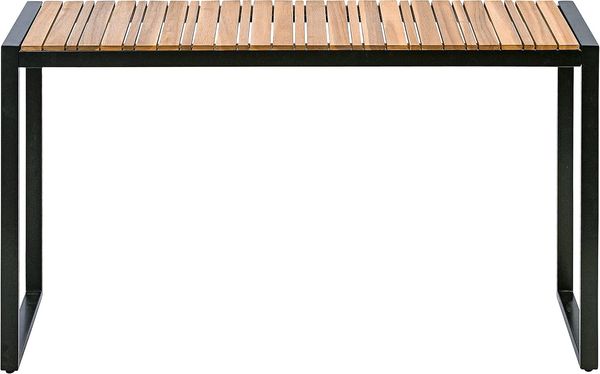 Dehner Gartentisch Balkontisch Chicago Wood, 133 x 74.5 x 42 cm, zeitloser Holztisch aus hochwertigem FSC®-zertifiziertem Akazienholz Bild 2
