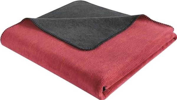 Biederlack Wohndecke Storm plum schiefer|150x200 cm