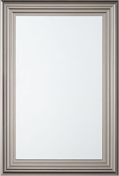 Wandspiegel silber rechteckig 61x91 cm CHATAIN