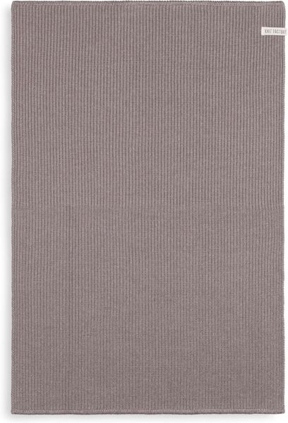 Knit Factory Morres Badematte 80x50 cm Braun