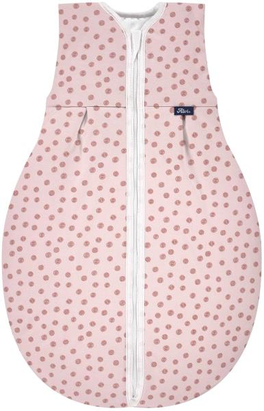 Alvi Kugelschlafsack Thermo Organic Curly Dots 70 cm