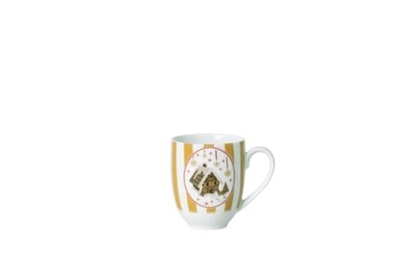 Hutschenreuther Becher mit Henkel Christmas Love beige