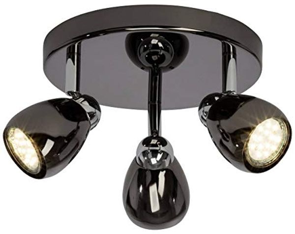 Brilliant Leuchten No. G21734-76 LED Spotrondell Milano GU10 chrom schwarz