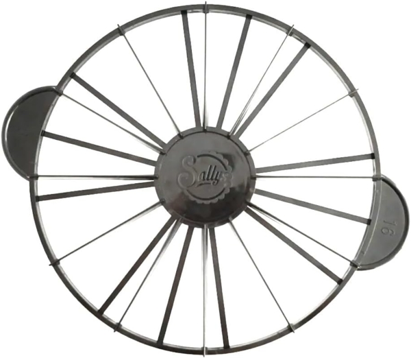 Sallys Tortenbodenteiler - 12/16 Stücke, Beidseitig verwendbar