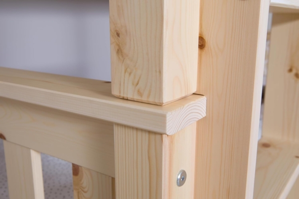 Etagenbett "Sammy" 90x200 Kiefer massiv Bild 4