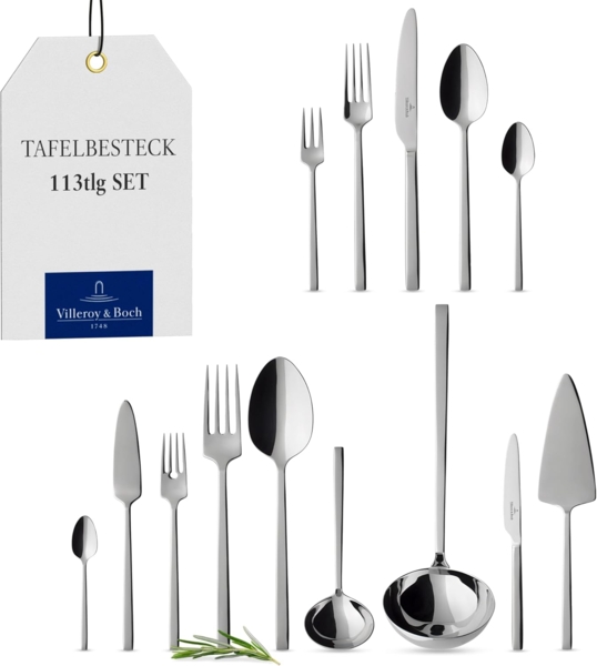Villeroy & Boch La Classica Tafelbesteck 113-teilig Lunch