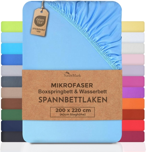 NatureMark Waschhandschuh 10er-Set Frottier Waschhandschuhe, 100% Baumwolle (10-St), Premium Frottier Waschhandschuhe, 15x21cm, Gelb