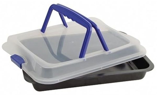 Kuchenbutler 40x32,5cm Kuchen Backblech Auflaufform Kuchenbehälter Transportbox