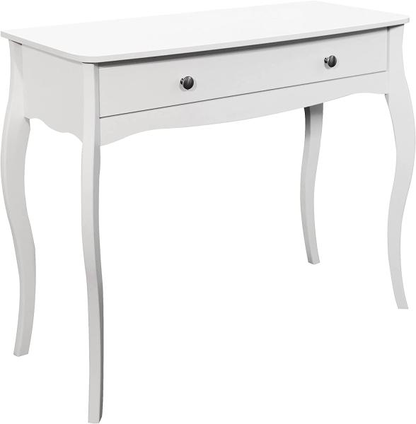 Tisch 'BAROQUE', weiß, MDF