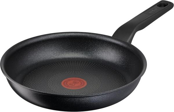 Tefal Bratpfanne Titanium Force, Aluminium, extra haltbare Antihaft-Beschichtung, Thermo Signal, Schüttrand