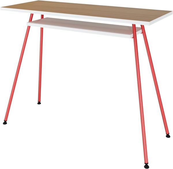 LEVIRA – Tisch, Büro, Kost Colors - 100 x 40 x 75 - Rot