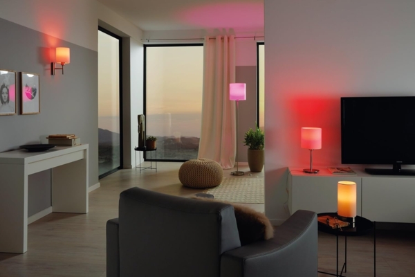 Eglo 31594 Tischlampe PASTERI nickel-matt, Textil weiss E27 max. 1X60W H:40cm Ø18cm mit Kabelschalter Bild 4