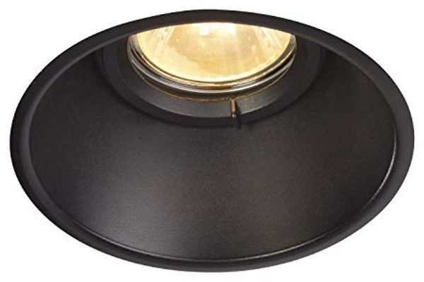 SLV 113160 HORN-O Einbauleuchte schwarz GU10 max. 50W