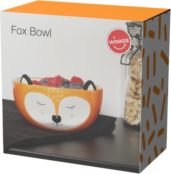 Winkee Müslischale Müslischale Fuchs, Keramik Bild 5