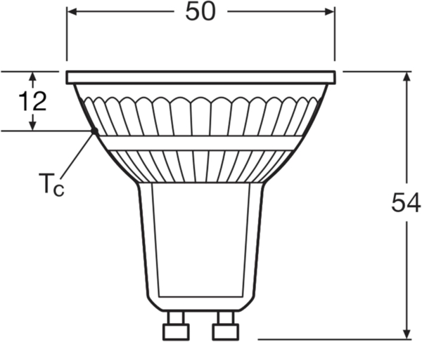 Osram LED-Spot Reflektor Star PAR16 35,2700 K warmweiß, 2,4 W, GU10, 36°, 230 lm, 15.000h, für Spotbeleuchtung, Akzentlicht, Vitrinen, Schaufenster Bild 4