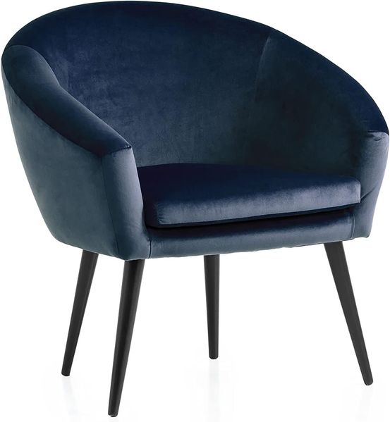 Traumnacht Relaxsessel, Cocktailsessel Theo, bequemer Polstersessel mit Armlehnen, produziert nach deutschem Qualitätsstandard, türkis (Samt), 65 x 74 x 81 cm