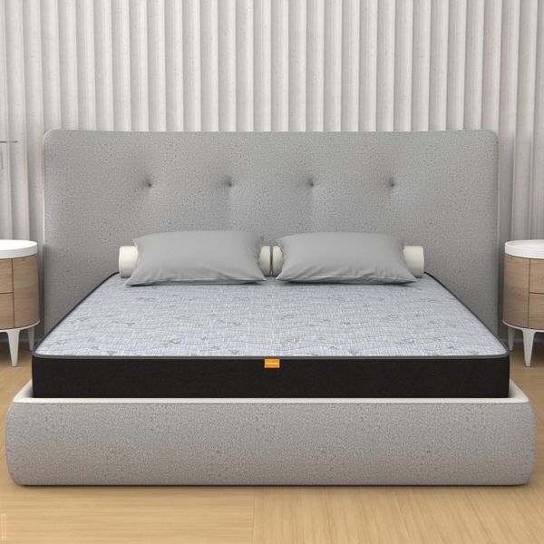 miasuite i sogni italiani Matratze 120x190 cm, Höhe 13 cm - aus Waterfoam, Klappmatratze, Atmungsaktive, Antiallergisch und Milbendicht. Modell: Summit H13
