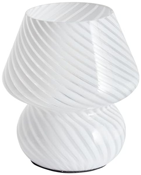 Tischlampe LOBO Glas Weiß