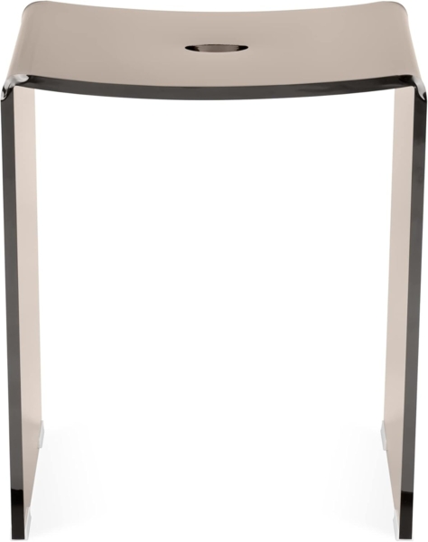 Navaris Fußhocker Duschhocker aus Acryl 43,5x37x28cm - Badhocker Badezimmer Stuhl (1 St) Bild 8