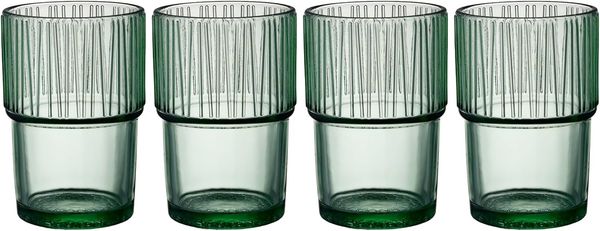 BITZ 30676 Grün Glas Rund 4 Stück(e) 380 ml 125 mm