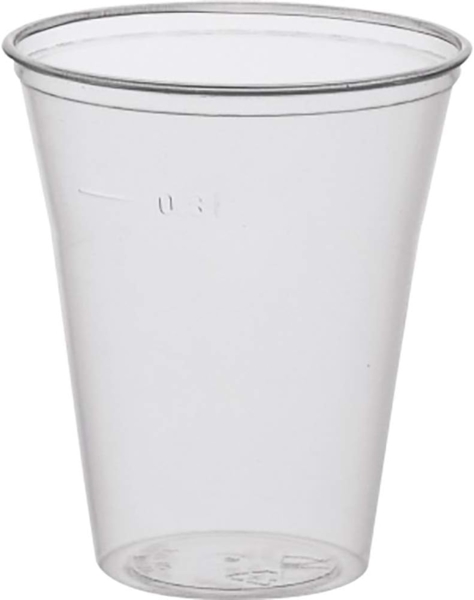 75 Trinkbecher, PS 0,3 l Ø 9,5 cm · 11 cm klar mit Schaumrand
