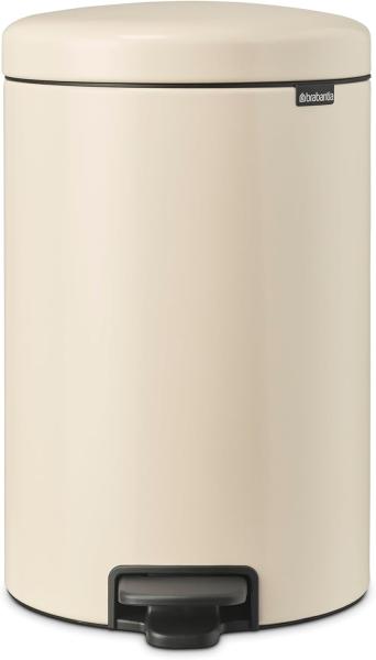 Brabantia Treteimer Newicon 20 L Soft Beige Papierkörbe & Mülleimer