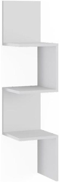 Eckregal Paolo Weiß 28 x 116.4 cm Vicco