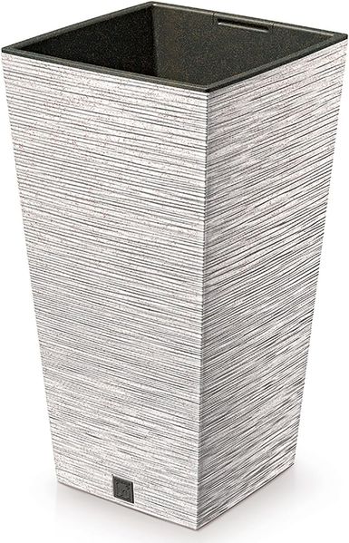 Annastore Pflanzkübel Pflanzsäule aus Kunststoff Pflanzgefäß Pflanzkübel für Außen, Wetterfest, Witterungsbeständig