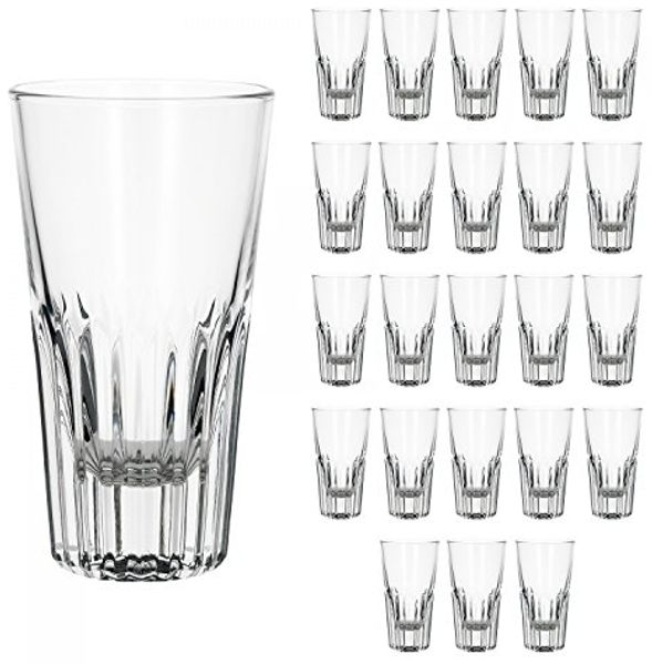 24er Set Rialtobecher Arosa 160ml Likörgläser Whiskybecher kleines Longdrink kristallklar Gastro