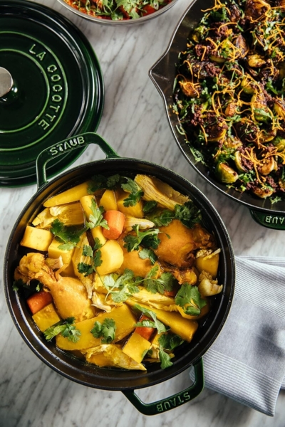 Staub La Cocotte Cocotte 24 cm, rund, Basilikum-Grün, Gusseisen Bild 5