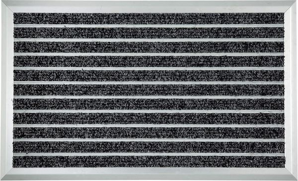 ASTRA Fußmatte Exclusiv Mat, rechteckig, Höhe: 13 mm, Schmutzfangmatte, strapazierfähig, Aluminium Rahmen